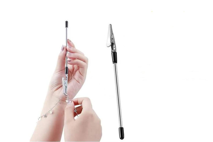 Bracelet Tool Jewelry Helper & Jewelry Clasps and Closures Fastener with Watch Clasps Hand Bracelet Helpers Fastening Hooking Equipment for Bracelet Necklace Watch Clasps Zipper Gift