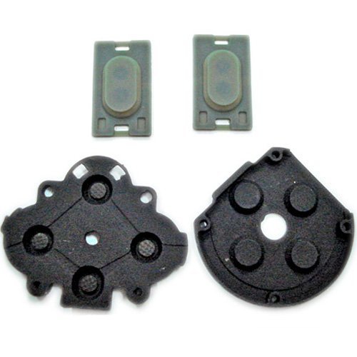 2 x Rubber Direction Button Switch Conductive Pad Set Repair for Sony PSP 1000