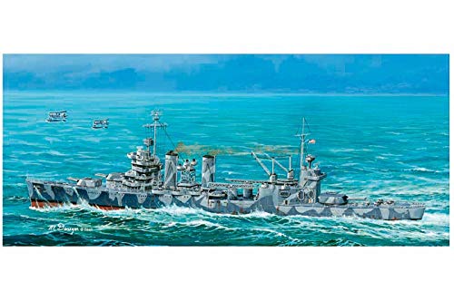 1/700 USS Tuscaloosa CA37 New Orleans Class Heavy Cruiser Model Kit