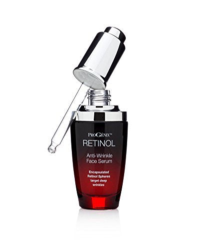 Professional Skin Care Retinol Serum. Anti-Wrinkle Face serum targets deep wrinkles and dark spots. 1oz