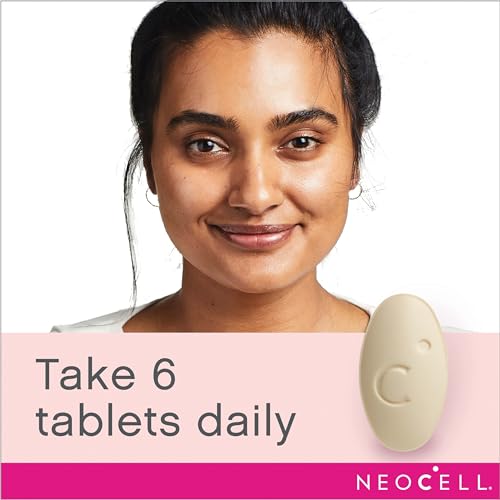 Super Collagen Plus Vitamin C, Skin, Hair and Nails Supplement, Includes Antioxidants, Tablet, 120 Count, 1 Bottle