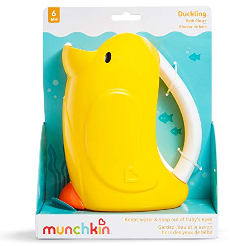 ® Duckling™ Shampoo Bath Rinser Cup, Ultra Soft and Flexible Rim, Babies, Toddlers and Kids, Yellow Duck