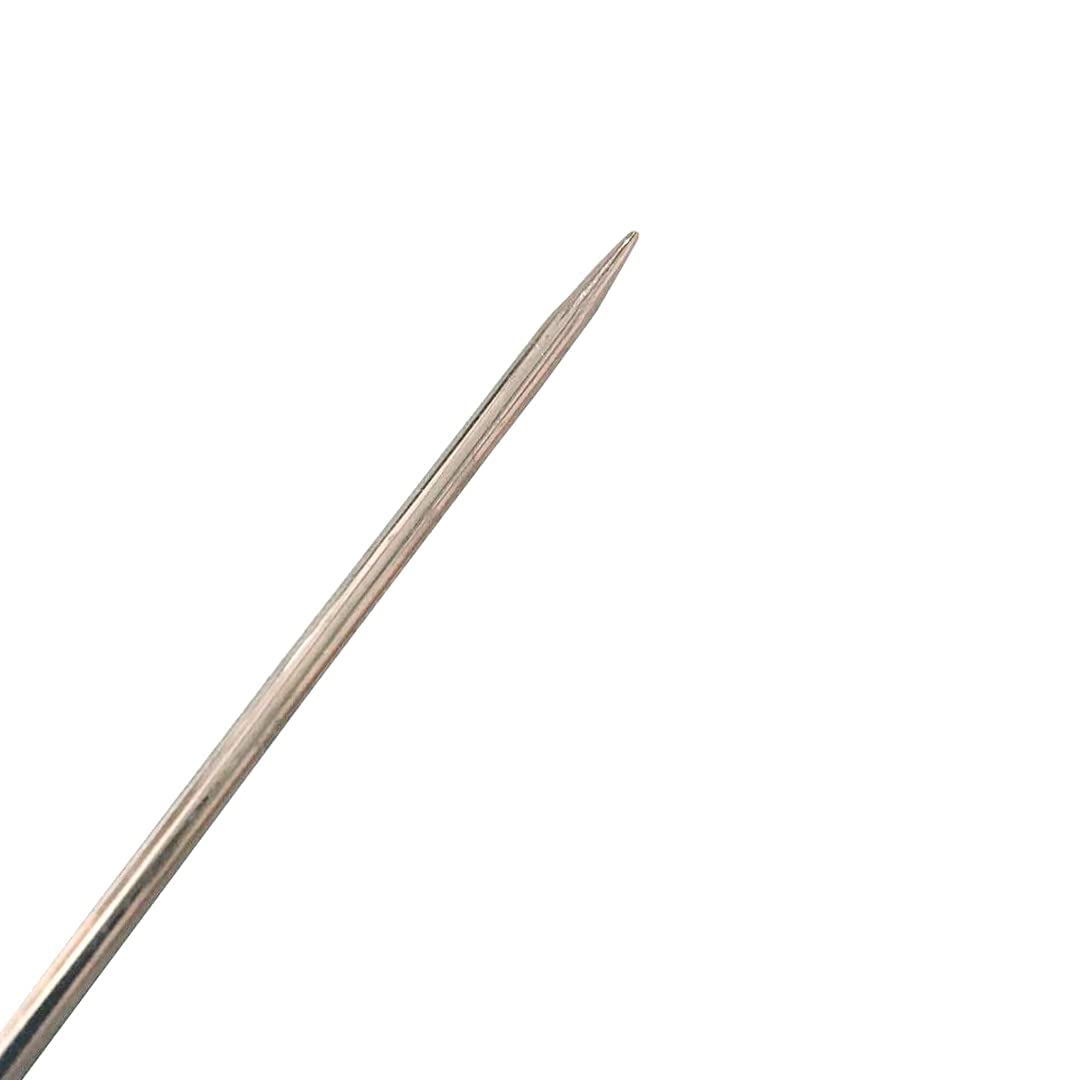 12'' Long Sewing Needles, Professional Upholstery Needle,with Needle Storage Tube