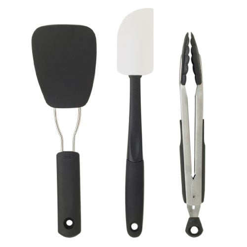 Good Grips 3-Piece Utensil Set fpr Non-Stick Cookware Black