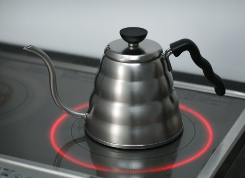 V60 Buono Gooseneck Drip Kettle, 1200ml, Silver