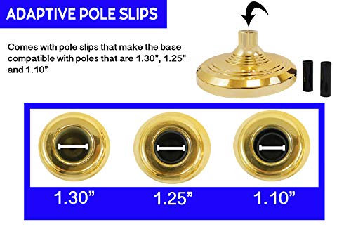 Gold Base - Premium Quality Flag Base