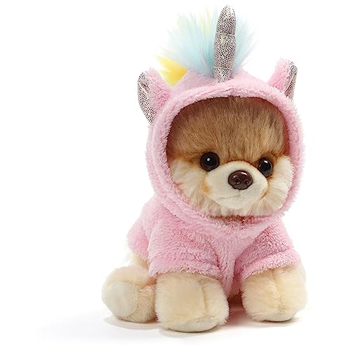 World’s Cutest Dog Boo Itty Bitty Boo Unicorn Stuffed Animal Plush, 5