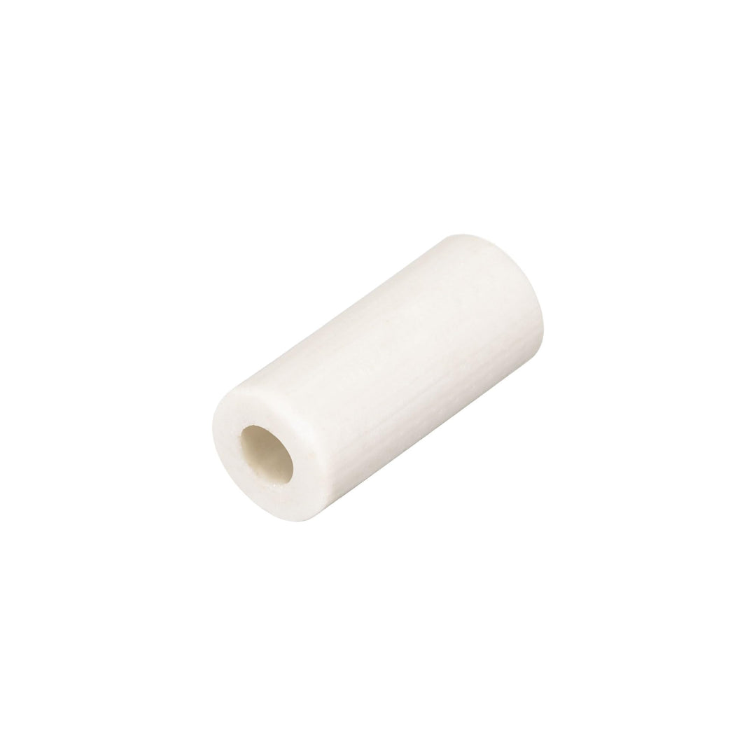 30pcs 2mm Dia Ceramic Tube Insulated Electronic Wire Bundle Heat Insulation Protection Single Bore