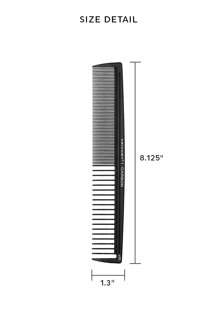 Carbon Hair Comb (Various Styles) C-20 All-Purpose AD