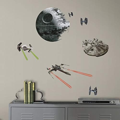 Star Wars Classic May The Force Peel and Stick Wall Decals , RMK3011SCS, 35 x 9