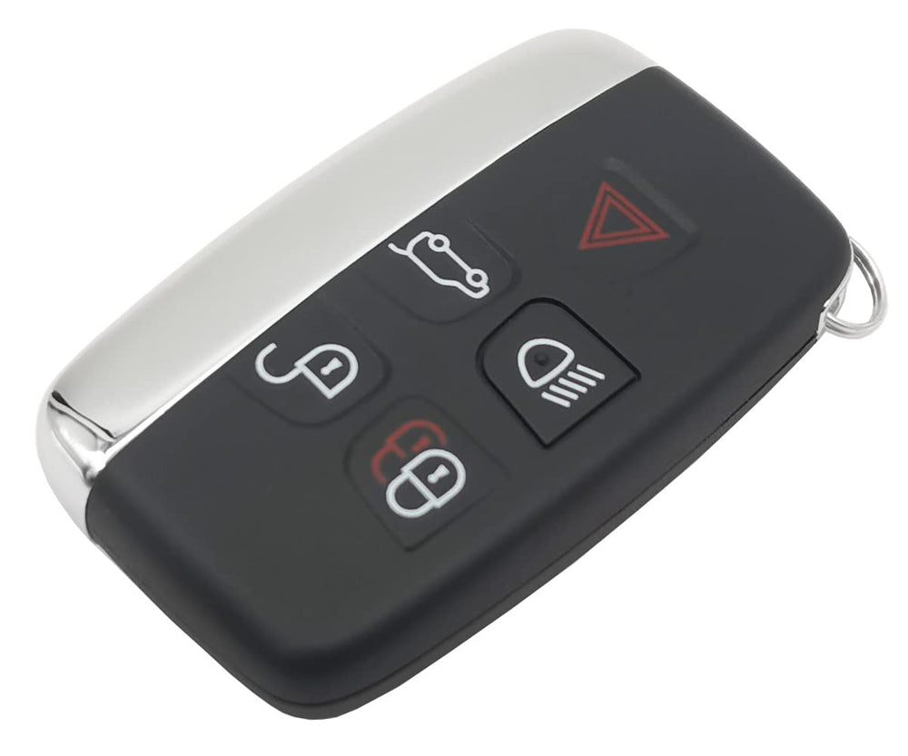 Replacement Key Fob Cover Case fits for Range Rover Evouge Discovery Sport Velar Land Rover LR2 LR4 Jaguar XF XJ XJL XE Keyless Entry Key Fob Shell