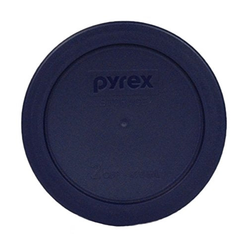 Blue 2 Cup Round Storage Cover #7200-PC for Glass Bowls 3-Pack