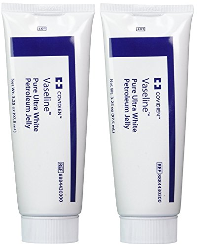 Pure Ultra White Petroleum Jelly Ointment, Kendall, 2-pack, 3.25 oz. each