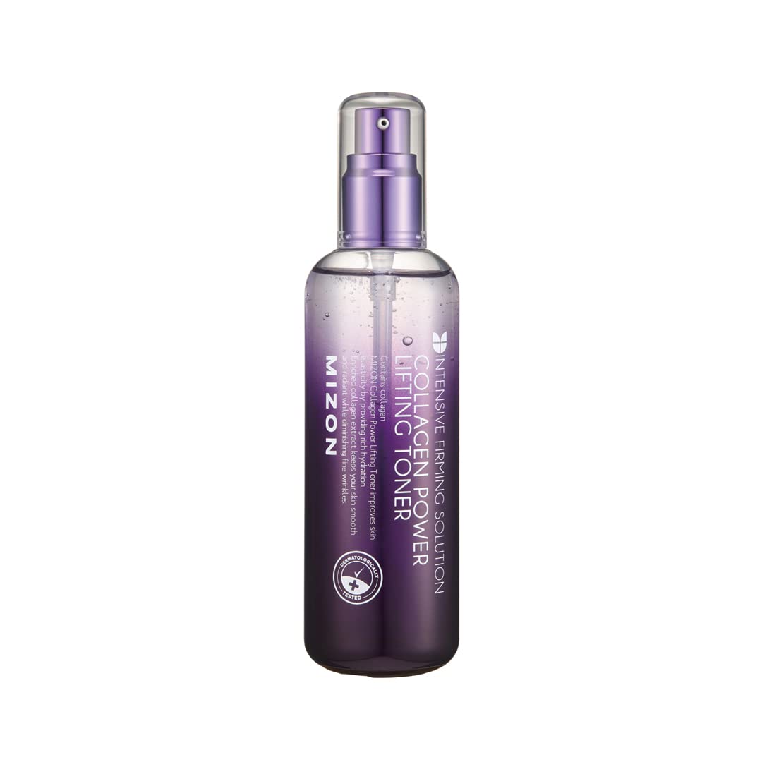 Collagen Power Lifting Toner, Facial Toner, Lifting Synergy, Moisturizing, Jelly-like Skin Booster for Dry, Aging Skin (120ml, 4.06 fl oz)