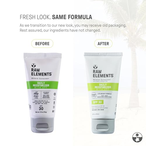 Daily Lifestyle Moisturizer Bio-Resin Tube - SPF 30, UVA-UVB Protection, Non-Nano Zinc, Reef-Safe, Water Resistant, 1.8 oz