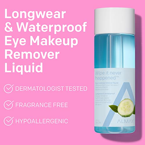 Longwear and Waterproof Gentle Eye Makeup Remover for Women, 4 Ounce