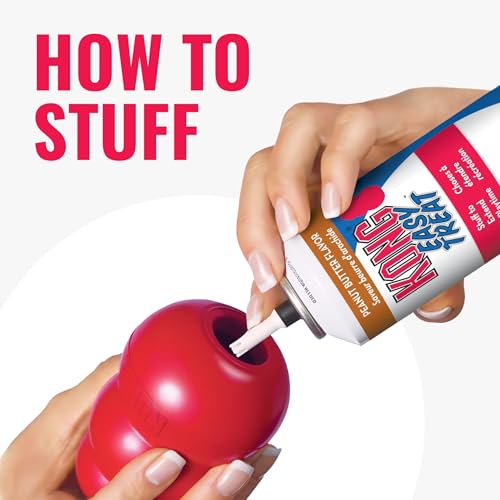 Classic Stuffable Dog Toy - Fetch & Chew Toy for Dogs - Treat-Filling Capabilities & Erratic Bounce for Extended Play Time - Durable Natural Rubber Material - for XX-Large Dogs