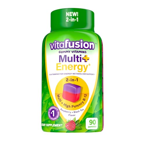 Multi + Energy* Gummy Vitamins, Contains B Vitamins to Provide Energy Metabolism Support*, 90 Count