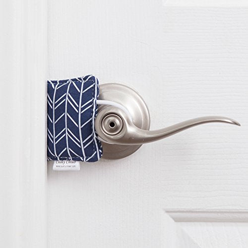 The Original Cushy Closer Door Cushion (Birch-Navy)
