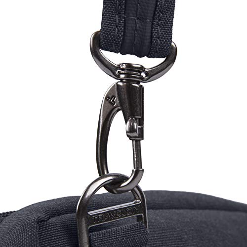 Anti-Theft Metro Convertible Small Crossbody Bag, Navy Heather
