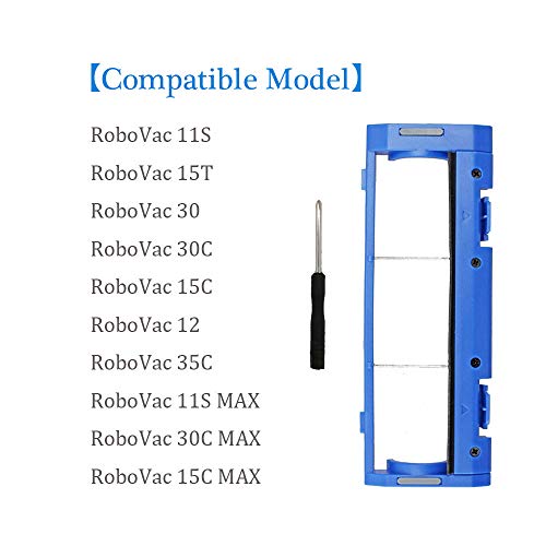 2 Pack Replacement Brush Guard for Eufy RoboVac 11S, RoboVac 11S MAX, RoboVac 15T, RoboVac 30, RoboVac 30C, RoboVac 30C MAX, RoboVac 15C, RoboVac 15C MAX, RoboVac 12, RoboVac 35C Accessory