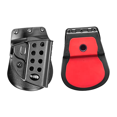 R1911 Evolution Holster Fits 1911 Pistols With Rail, Right Hand with Paddle, Black
