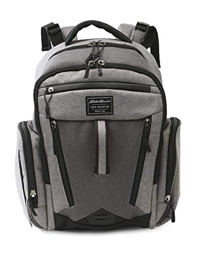 Places & Spaces Bridgeport Diaper Bag Backpack, 1 Count (Pack of 1)