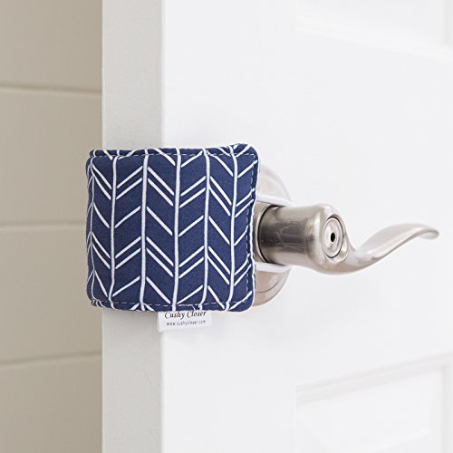 The Original Cushy Closer Door Cushion (Birch-Navy)