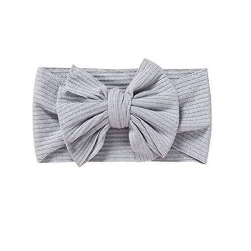 Baby Girls Headbands with Bows Handmade Hair Accessories Stretchy Hairbands for Newborn Infant Toddler Baby Essentials (Figure 10pcs)