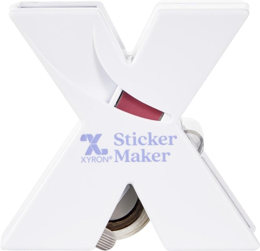 X150 Sticker Maker, Makes 1.5 Stickers, For Scrapbooking, Crafts, Cards, School Projects, Acid-Free Adhesive, Portable, Color May Vary (XRN150)