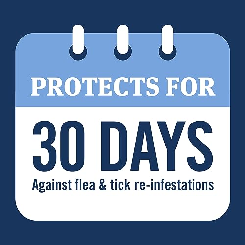 Plus Flea and Tick Prevention for Cats, Cat Flea and Tick Treatment, 6 Dose, Waterproof Topical, Fast Acting, Cats Over 1.5 lbs