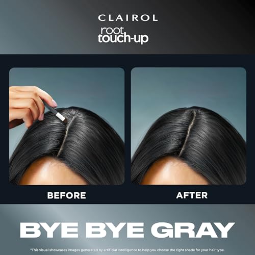 Root Touch-Up Temporary Concealing Powder, Medium Brown Hair Color, Pack of 1