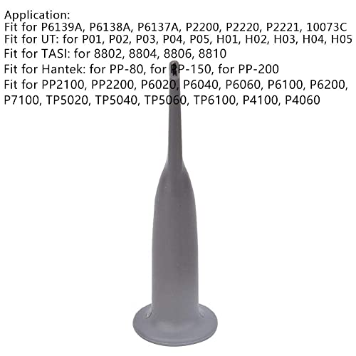 2Pcs Oscilloscope Probe CoverUniversal Oscilloscope Probe Protective Cover Oscilloscope Probe Accessories with Hook Gray for P6139A P6138A P6137A P2200 P2220 P2221 10073C