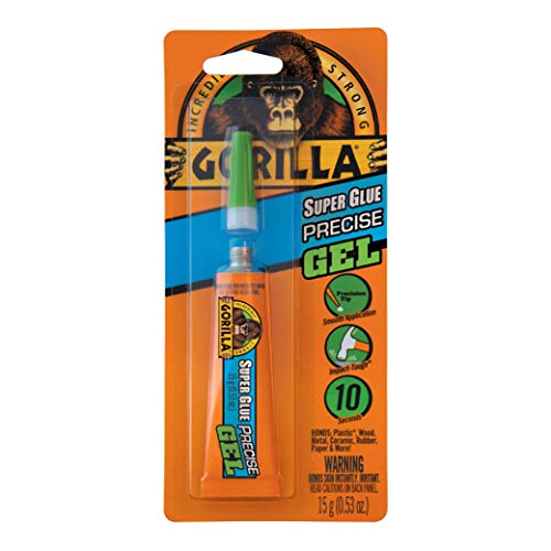 Super Glue Precise Gel, 15 Gram, Clear, (Pack of 1)
