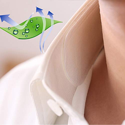 20p: Adecco LLC 10 x Disposable Neck Collar Sweat Pads (20p)