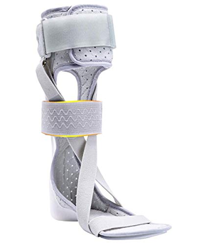 Medical AFO Foot Drop Brace Ankle Foot Orthosis - AFO Drop Foot Orthosis for Men & Women Stroke, MS, Hemiplegia Foot Drop, assist Walking Easier and Better (Medium, Left)