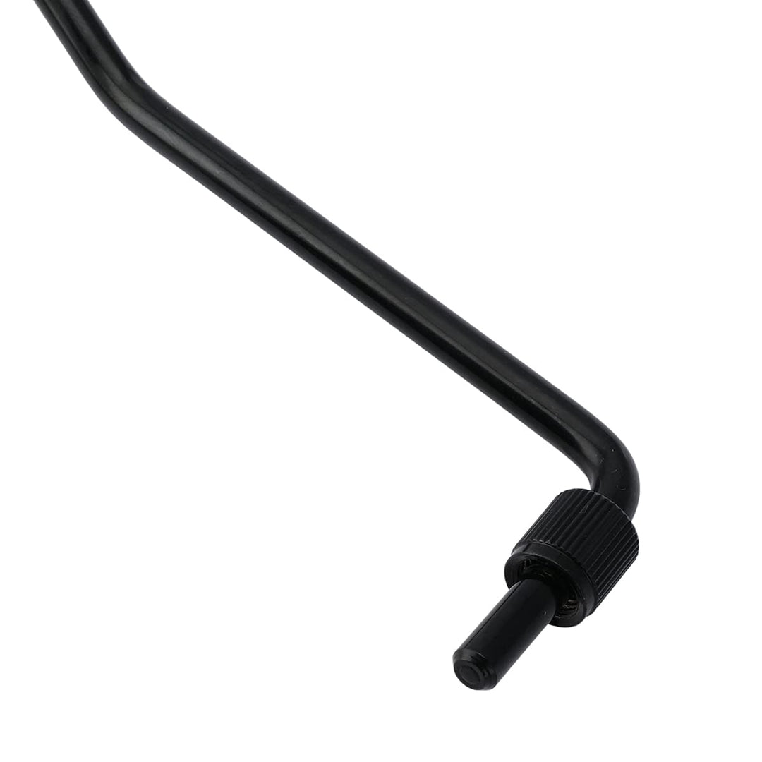 Pro 6mm Collared Steel Tremolo Arm Whammy Bar Vibrato Arm for Floyd Rose Double Locking Tremolo Bridge Electric Guitar, Black