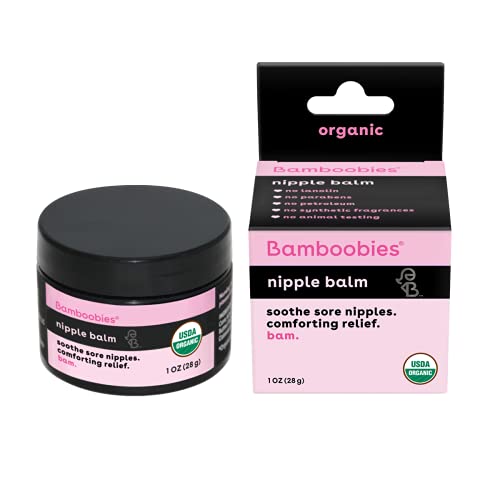 Women's Nipple Cream, Organic Cream for Soothing Skin, Nipple Balm, 1 oz (Pack of 1)