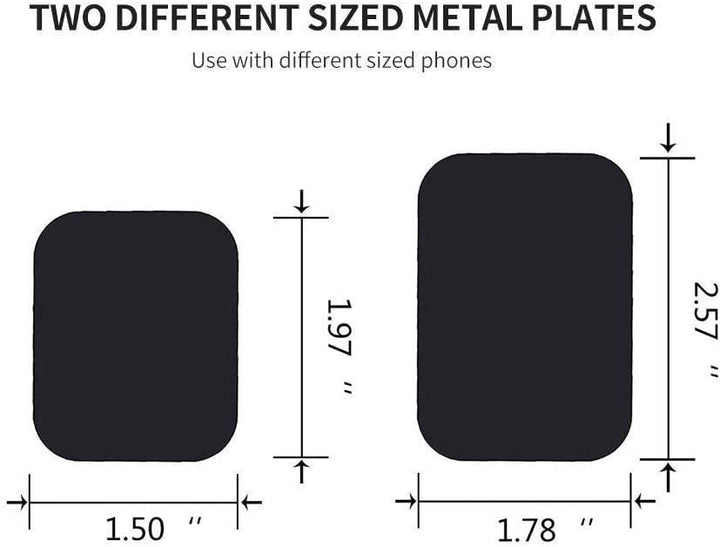 Phone Magnet Sticker, Mount Metal Plate, Cell Phone Magnetic Plate (10 Pack) for Phone Magnet, Magnetic Mount, Car Mount Magnet