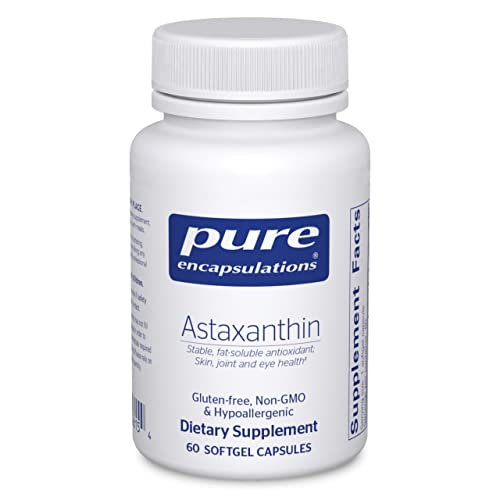 Astaxanthin | Antioxidant Supplement for Joints, Skin and Eye Health, and Free Radicals* | 60 Softgel Capsules