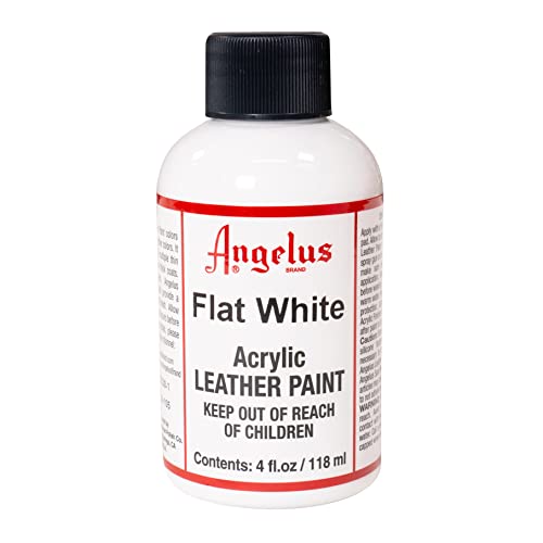 Acrylic Leather Paint, Flat White