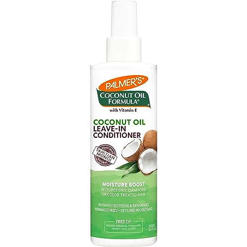 Coconut Oil Formula Moisture Boost Leave-In Conditioner, 8.5 Ounce
