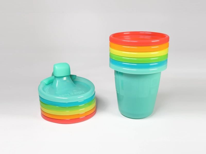 Take and Toss Spill-Proof Sippy Cup, Assorted, Pack of 6