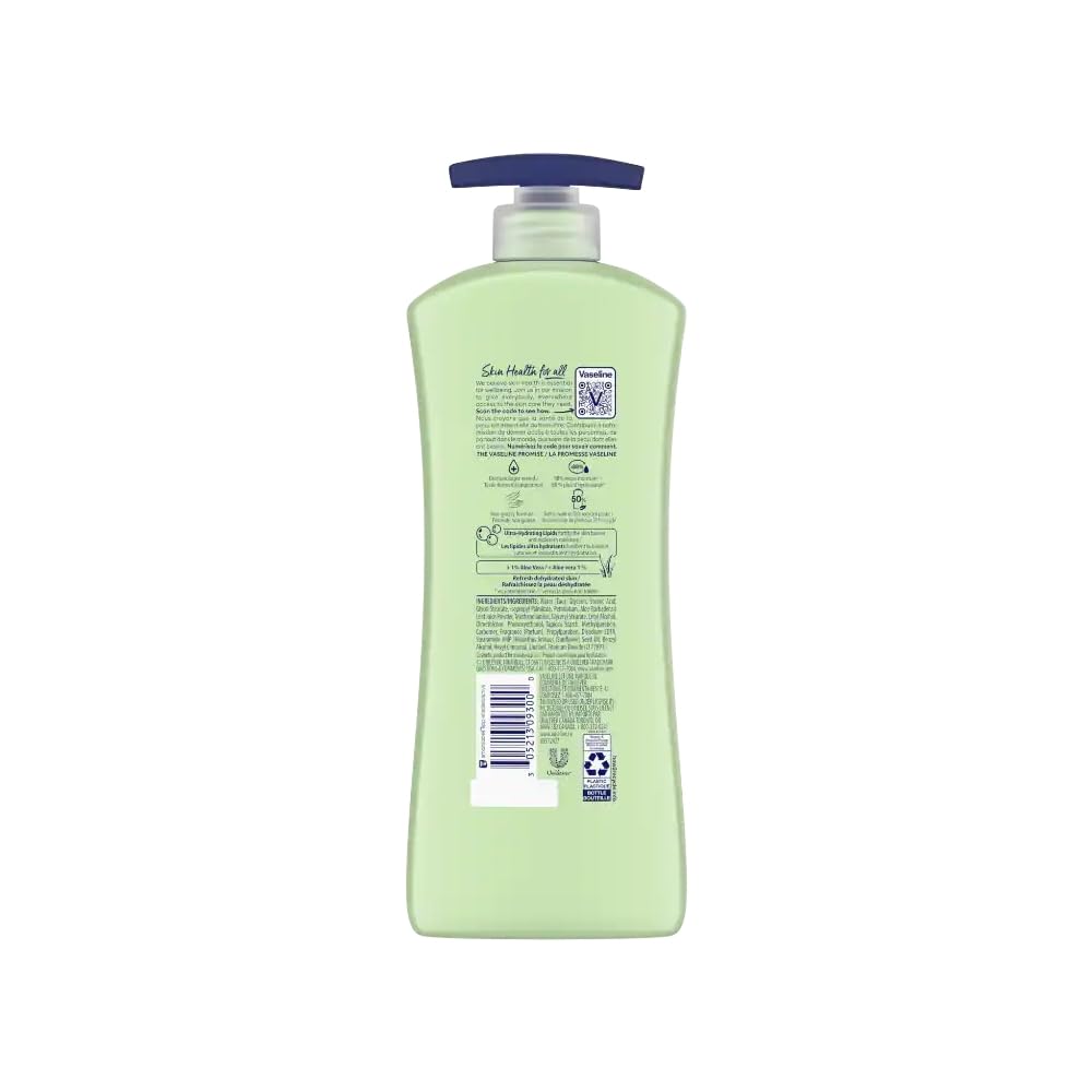 Intensive Care Non Greasy Body Lotion with Aloe Soothe for Dry Skin, 600ml