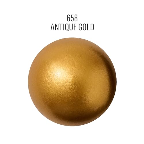 K658 Paint Acrylic Metallic, 2 Fl Oz (Pack of 1), Antique Gold