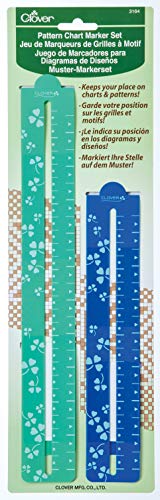 3164 Pattern Chart Magnetic Gage Place Marker Set, 8-1/2-Inch and 11-3/4-Inch, Green