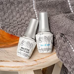Matte & Gloss Duo Kit, Clear Coat Nail Kit, Matte Top Coat For Gel Nails, Glossy Top Coat For Gel Nails, 0.5 ounce