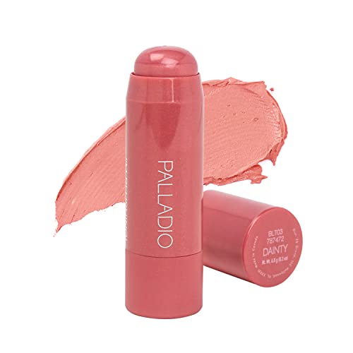 I'm Blushing 2-in-1 Cheek and Lip Tint, Buildable Lightweight Cream Blush, Sheer Multi Stick Hydrating formula, All day wear, Easy Application, Shimmery, Blends Perfectly onto Skin, Dainty