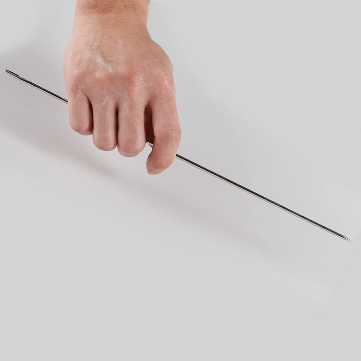12'' Long Sewing Needles, Professional Upholstery Needle,with Needle Storage Tube