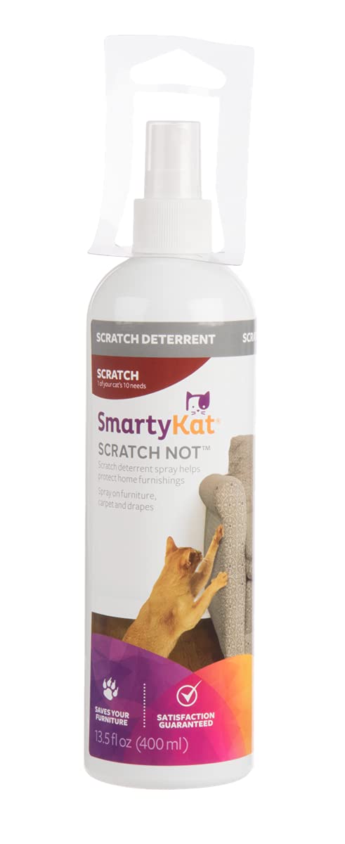 Scratch Not Scratch Deterrent Spray for Cats - 13.5 Fluid Ounces